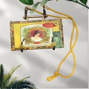 Cuesta-Rey vintage cigar box purse